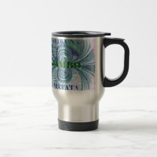 Caneca Térmica Impressão de Arte Aurora Matata