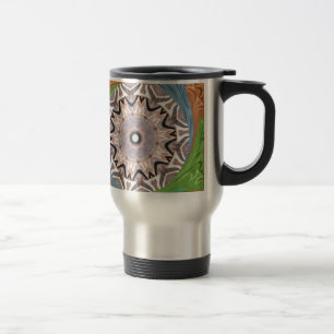 Caneca Térmica Impressão de Arte Redemoinho Africano