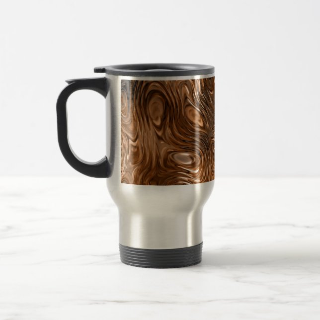 Caneca Térmica Impressão de Molten "Cobre" (Esquerda)