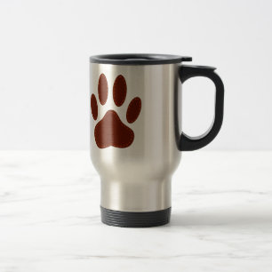 Caneca Térmica Impressão de Pata de Cachorro