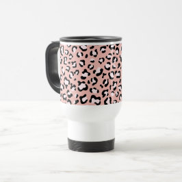 Caneca Térmica Impressão Leopardo, Manchas Leopardo, Leopardo Ros