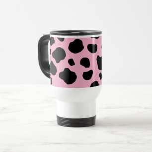 Caneca Térmica Impressão, Padrão De Vaca, Pontos De Vaca, Vaca Ro
