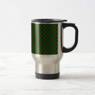 Caneca Térmica Impressão projetado irlandês do Tartan do clã d