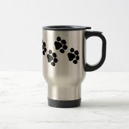 Caneca Térmica Impressões animais da pata