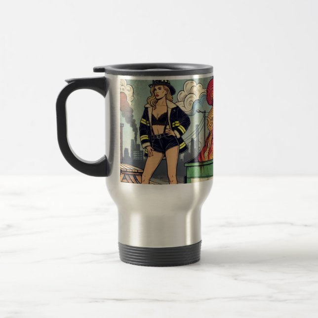 Caneca Térmica Incêndio de lixo (Esquerda)