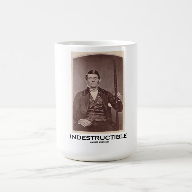 Caneca Térmica Indestrutível (Phineas Gage) (Centro)