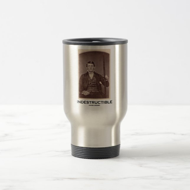 Caneca Térmica Indestrutível (Phineas Gage) (Centro)