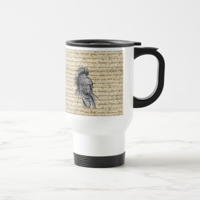 Caneca Térmica Índio americano (Direita)