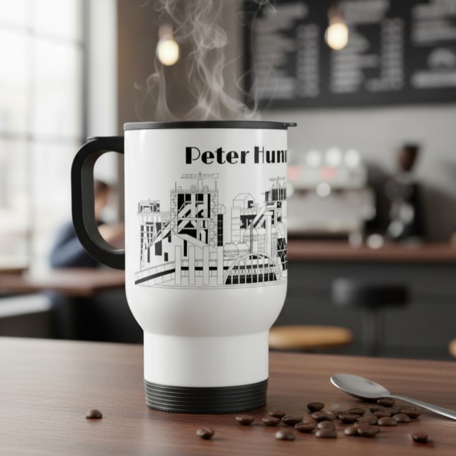 Caneca Térmica Indústria Pesada Personalizável (Criador carregado)