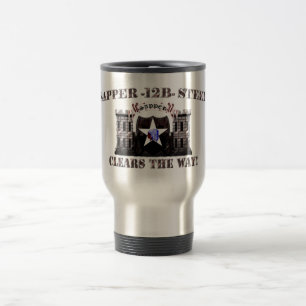 Caneca Térmica Infantaria do aço do Sapper 12B ?a