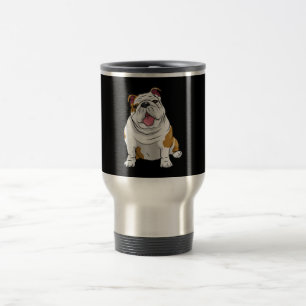 Caneca Térmica Inglês Bulldog Incrível Engraçado Cães-do-cachorro