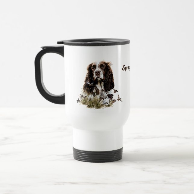 Caneca Térmica Inglês Springer Spaniel (Esquerda)