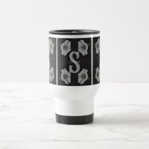 Caneca Térmica Inicial do Monograma Personalizado Nome Gloria Mat