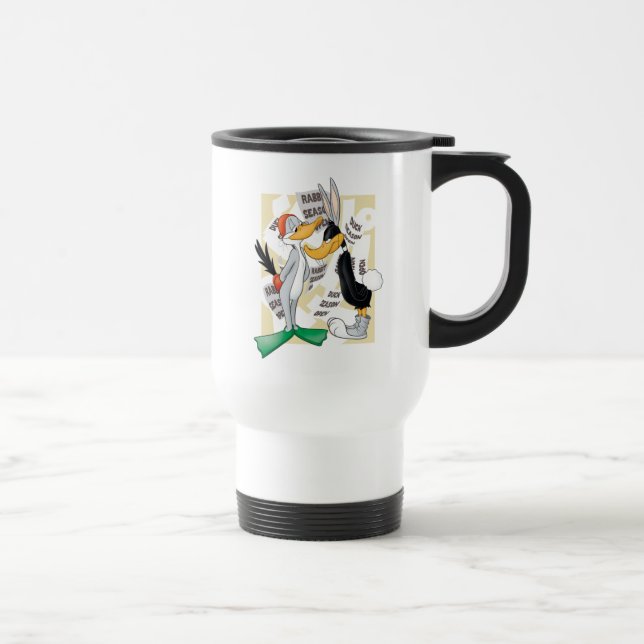 Caneca Térmica INSETOS BUNNY™ E DAFFY DUCK™ prontos para a estaçã (Direita)