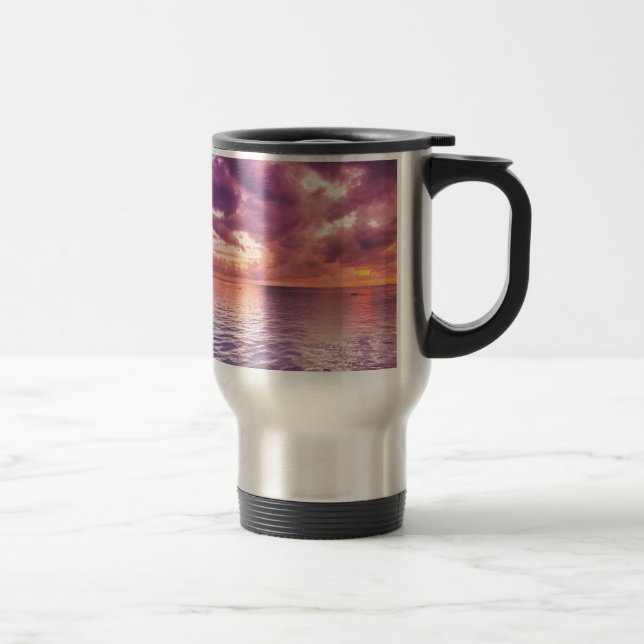 Caneca Térmica Inspiração Sunset Oceânico (Direita)