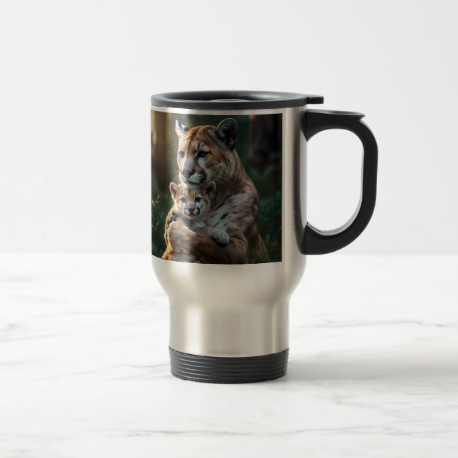 Caneca Térmica  Insulated Coffee Tumbler with Mother and Cub (Direita)
