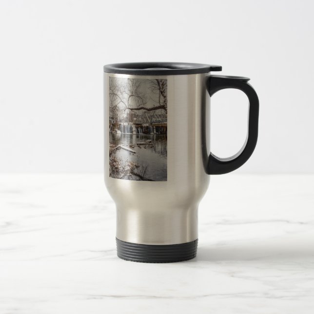 Caneca Térmica Inverno Em Finley Dam (Direita)