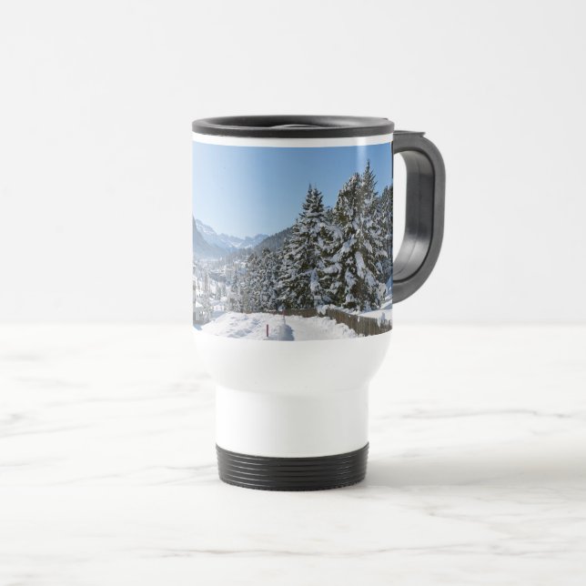 Caneca Térmica Inverno em St. Moritz (Frente Esquerda)