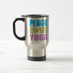 Caneca Térmica Ioga do amor da paz