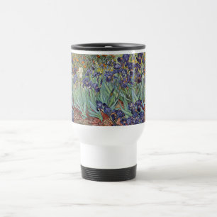 Caneca Térmica Íris de Van Gogh Pintura Impressionista