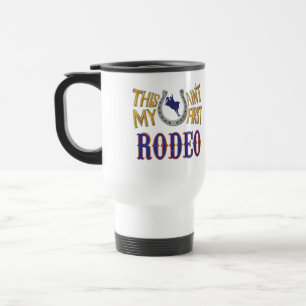 Caneca Térmica Isto não é o meu primeiro Rodeio