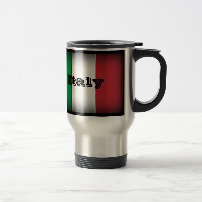 Caneca Térmica Itália Flag Dark Edge (Direita)