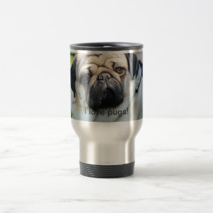 Caneca Térmica J love pugs cup