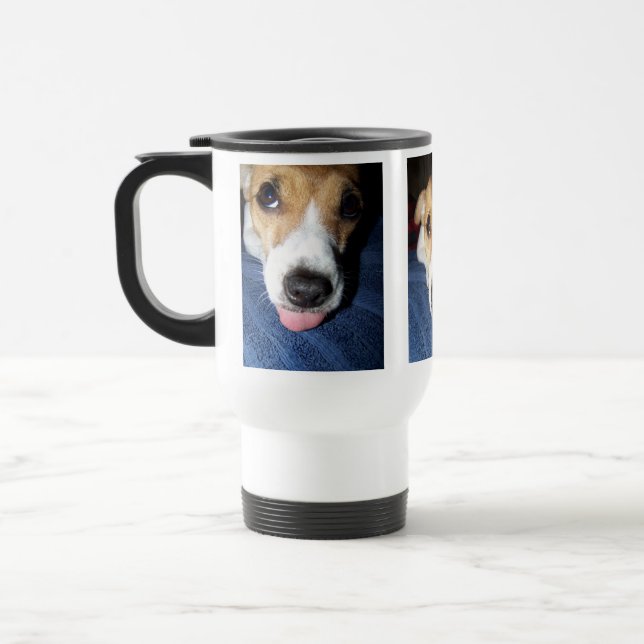 Caneca Térmica Jack Russell Terrier Puppy Dog Mug (Esquerda)