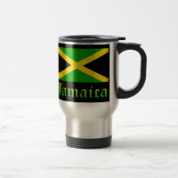 Jamaica Flag, Black, Green and Yellow