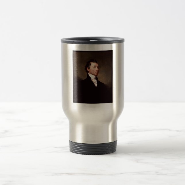 Caneca Térmica James Monroe Portrait, Presidente Anteamericano (Centro)