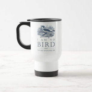 Caneca Térmica Jane Eyre - Não Sou Pássaro - Pássaro Vintage