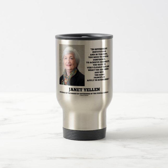 Caneca Térmica Janet Yellen Govt Instituições de Ensino Inspire (Centro)