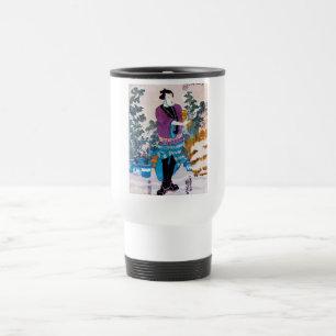 Caneca Térmica Japonês Bonsai Master, Kuniyoshi, Ukiyo-e