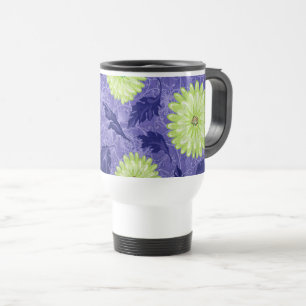 Caneca Térmica Jardim Daisy da Meia-Noite
