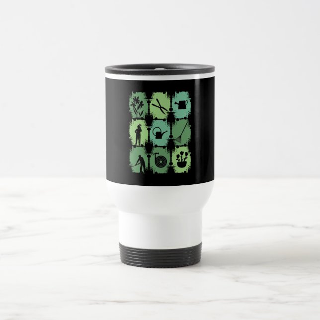 Caneca Térmica Jardim de Ferramentas (Centro)