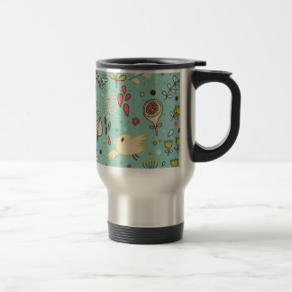 Caneca Térmica Jardim de Flor Whimsical