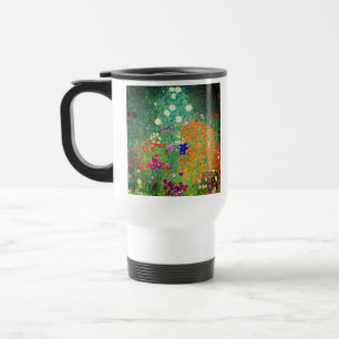 Caneca Térmica Jardim Flor Gustav Klimt