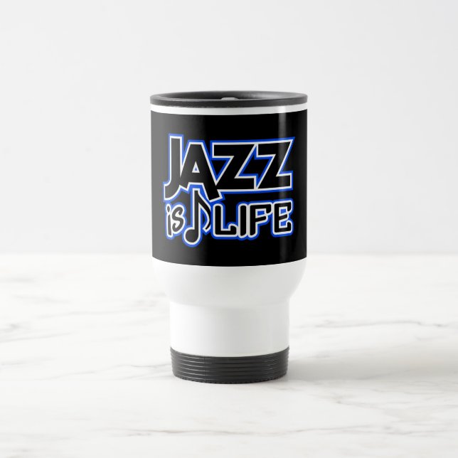 Caneca Térmica Jazz mug - escolha estilo e cor (Centro)