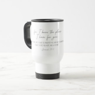 Caneca Térmica Jeremiah 29:11 Grande Saco de Tote