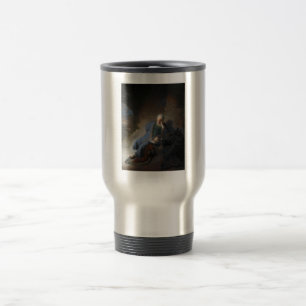 Caneca Térmica Jeremias lamentando a queda de Jerusalém, Rembrand
