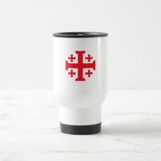 Caneca Térmica Jeruslam Templar Crusader Cross Travel Mug