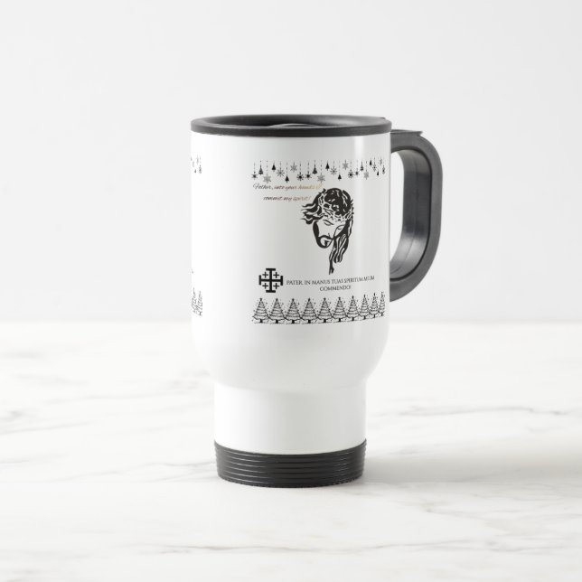 Caneca Térmica Jesus' Last words (Frente Esquerda)