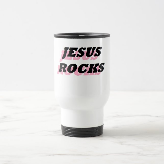 CANECA TÉRMICA JESUS ROCKS (Centro)