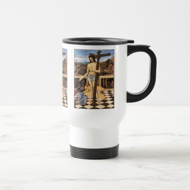 Caneca Térmica Jesus Sangue Da Arte Religiosa Redenha (Direita)