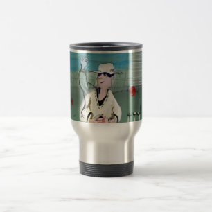 Caneca Térmica Jogador de cricket maníaco