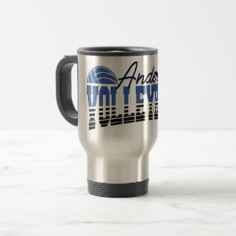 Caneca Térmica Jogador de Volei Personalizado ADICIONE NOME Campe