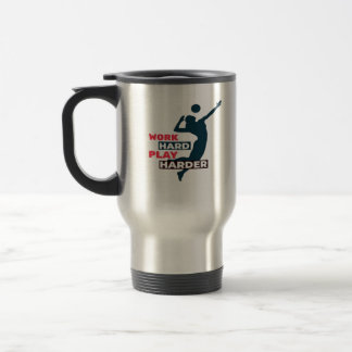 Caneca Térmica Jogador de Voleibol do Duro Tão Clássico para Joga