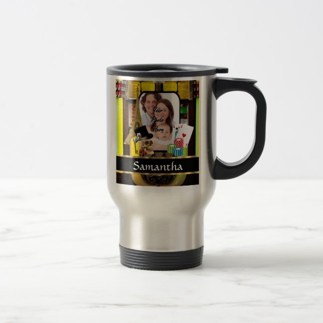 Caneca Térmica Jogador personalizado (Direita)