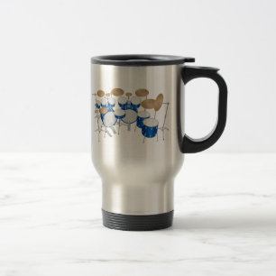 Caneca Térmica Jogo do cilindro de 10 partes: Desenho do vetor: