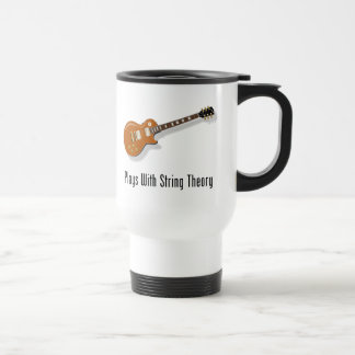 Caneca Térmica Jogos com teoria da corda - guitarra